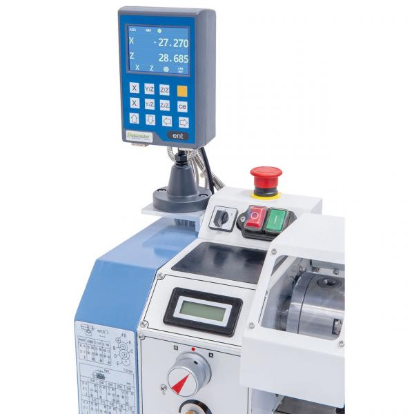 Bernardo Tischdrehmaschine Profi 400 G / 230V inkl. 2-Achs Digitalanzeige DT 40